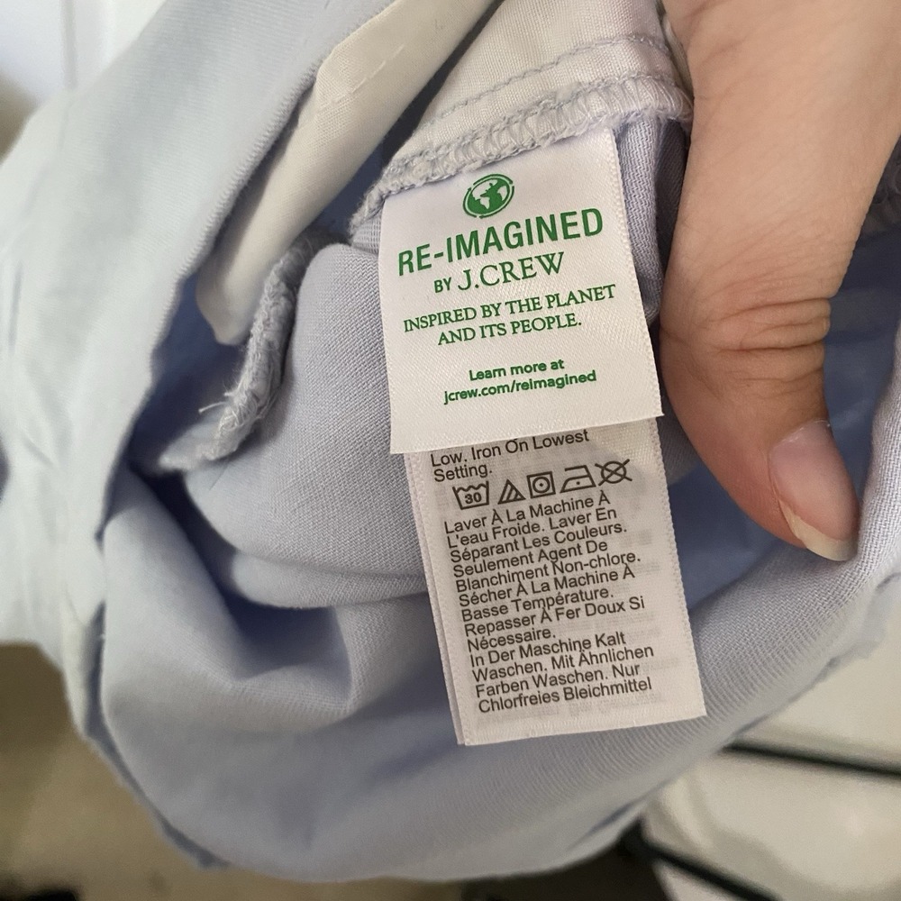 J.CREW‎ Women's Chino Shorts Light Blue, Size 10 - Picture 4 of 5